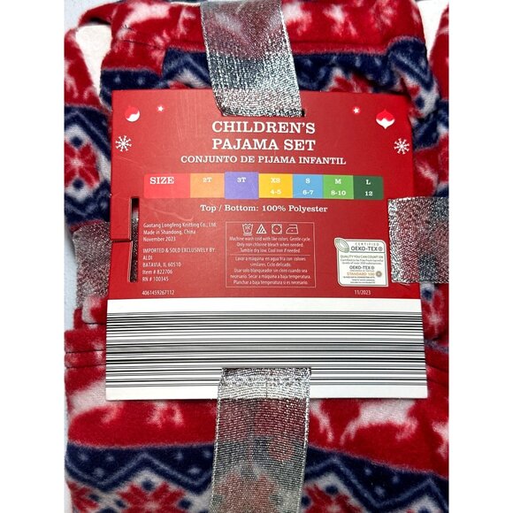 Christmas Pajamas Kids sz 3T - Picture 3 of 3